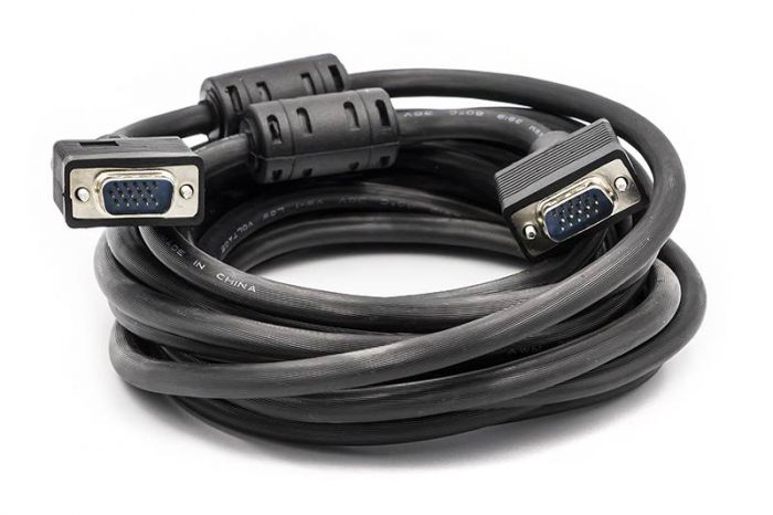 Відеокабель VGA-VGA, 3м, фільтр