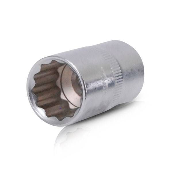 Головка дванадцятигранна 1/2", 17×38 мм, Cr-V STORM INTERTOOL ET-0217
