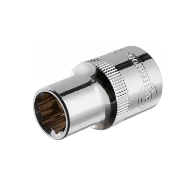 Головка шестигранна 1/2", 11×38 мм, Cr-V, STORM INTERTOOL ET-0011