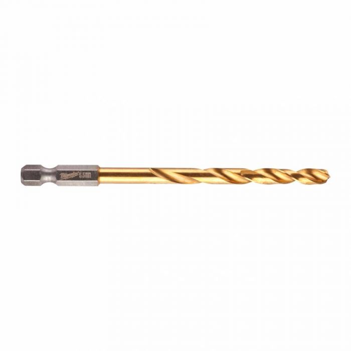 Свердло по металу RedHEX HSS-G TiN MILWAUKEE, Ø6,0мм