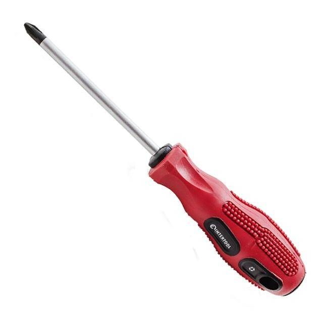 Викрутка хрестова, PH3×250 мм, Cr-V INTERTOOL VT-3151