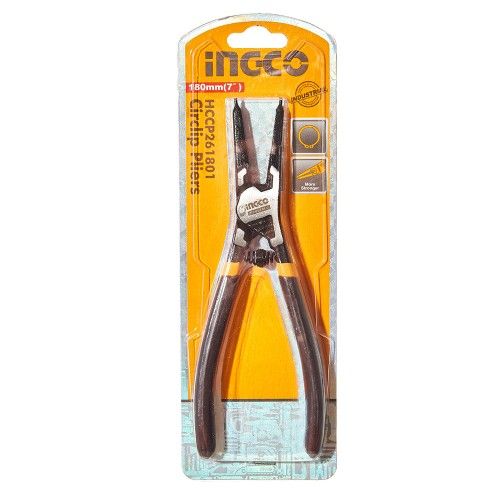 Знімач стопорних кілець 180 мм прямий на розтиск INGCO