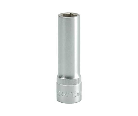 Головка 6-гранна довга YATO, квадр.1/2", М=13 мм, L=76 мм, [10/50/100]