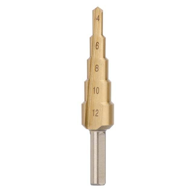 Свердло ступінчасте по металу, 4-12 мм INTERTOOL SD-5812