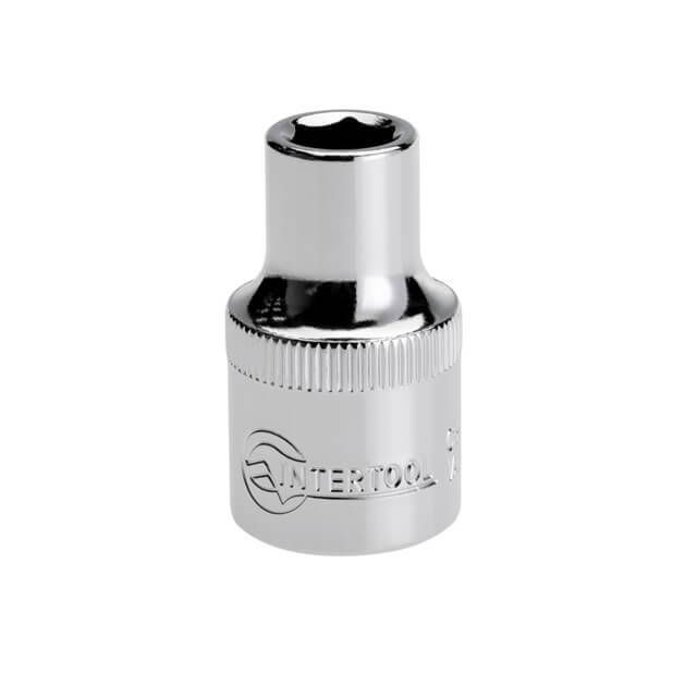 Головка шестигранна 1/2", 9×38 мм, Cr-V, STORM INTERTOOL ET-0009
