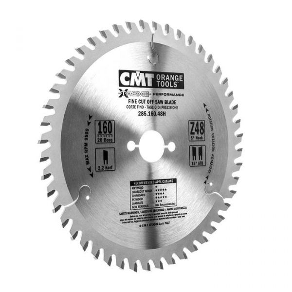 285.760.48H Пила HM D=160 F=20 Z=48 2,2/1,6 ATB 285.760.48H Пила HM D=160 F=20 Z=48 2,2/1,6 ATB