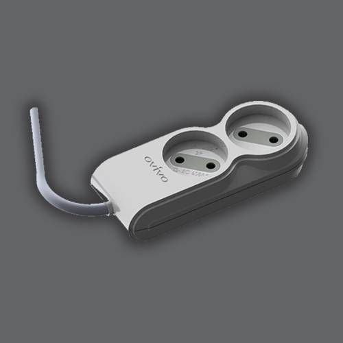 700-000000-102 Колодка без заз. 2 гнізда/1/96