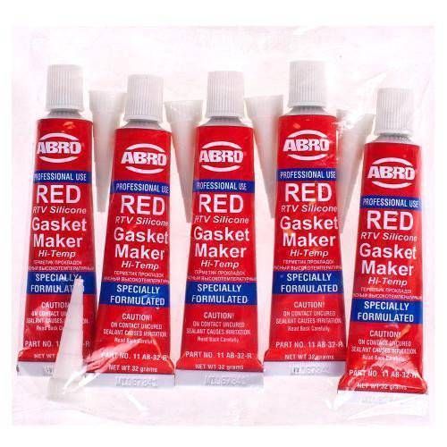 ABRO Герметик прокладки (AB 11) RED (32гр) Китай рис.
