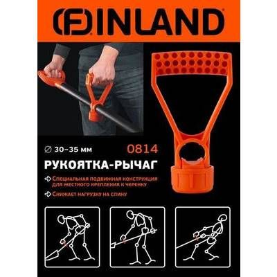 Ручка додаткова універсальна на держак діаметр 30-35 мм FINLAND