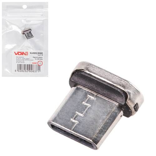 Адаптер для магнітного кабелю VOIN 6101C/6102C, Type C, 3А (VP-6101C/6102C)