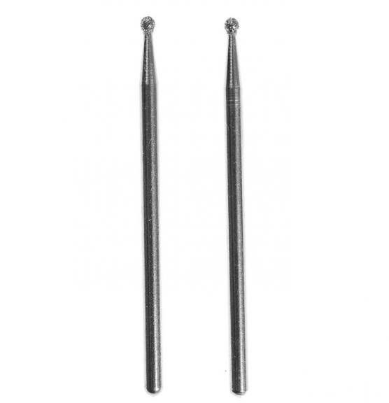 Алмазні бори, 2 шт., сфера, діам. 1,8 мм