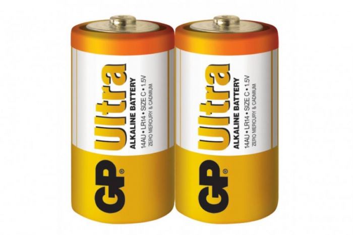 Батарейка GP C (LR14) Ultra Alkaline 14AU-S2