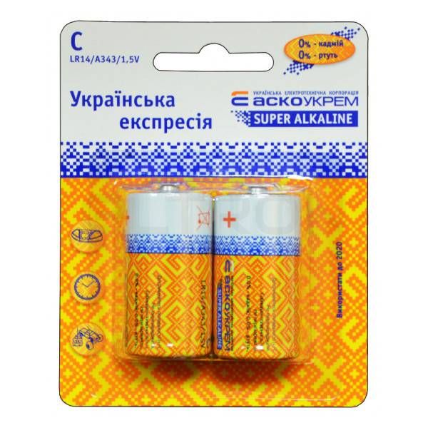 Батарейка лужна C.LR14.BP2 (blister 2)