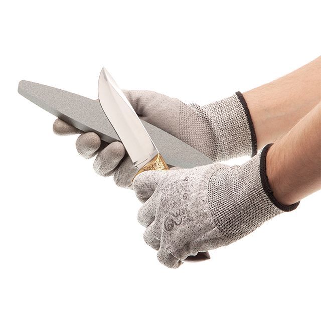 Брусок абразивний "човник", 230×35×13 мм, K180 INTERTOOL HT-0550