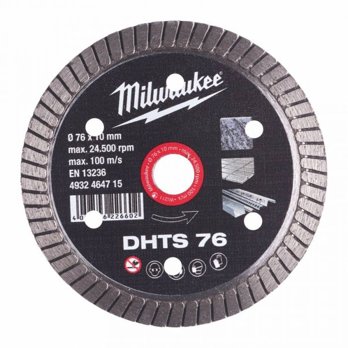 Диск алмазний DHTS 76; Ø76мм для M12 FCOT