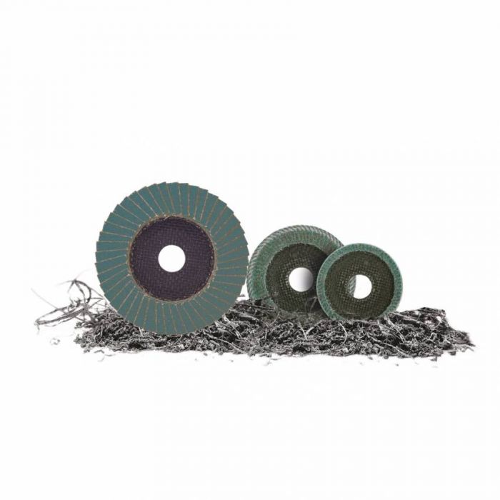 Диск пелюстковий ZIRCONIUM MILWAUKEE SL 50/125, зерно 80, Ø 125мм