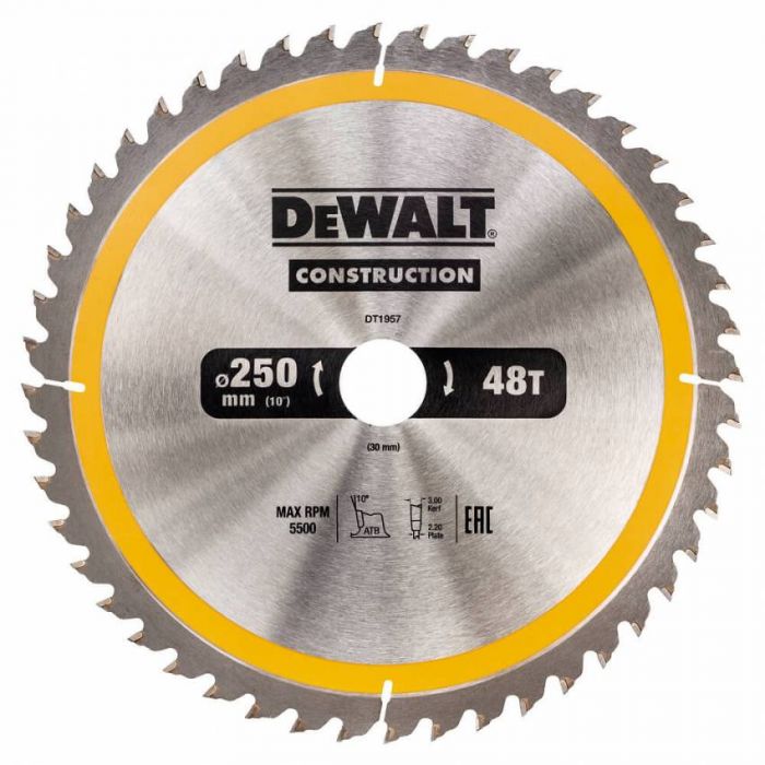 Диск пильний DeWALT DT1957