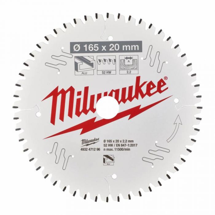 Диск пильний MILWAUKEE, Ø184/30мм, 48 зуб.