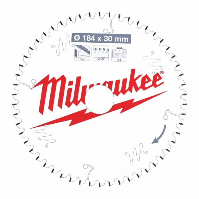 Диск пильний MILWAUKEE, Ø190/30/1,6мм