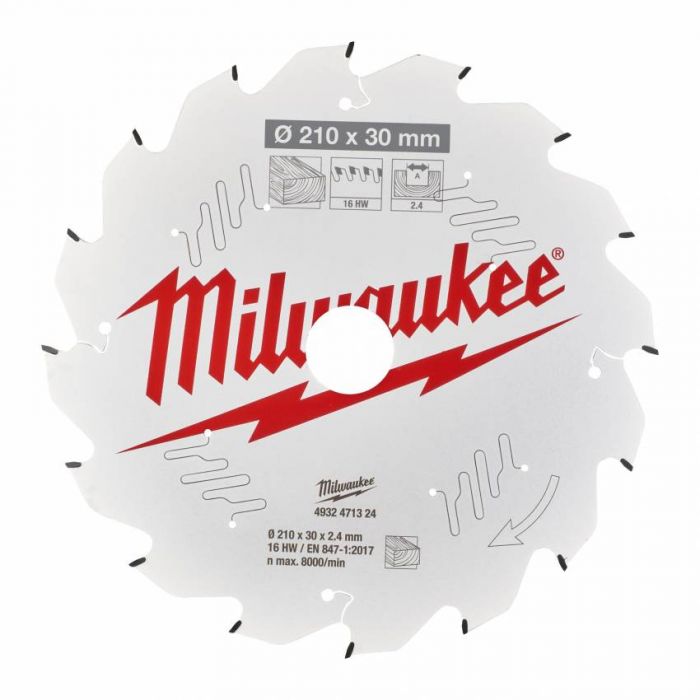 Диск пильний MILWAUKEE, Ø190/30/1,6мм