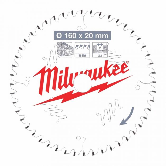 Диск пильний MILWAUKEE, Ø190/30/1,6мм