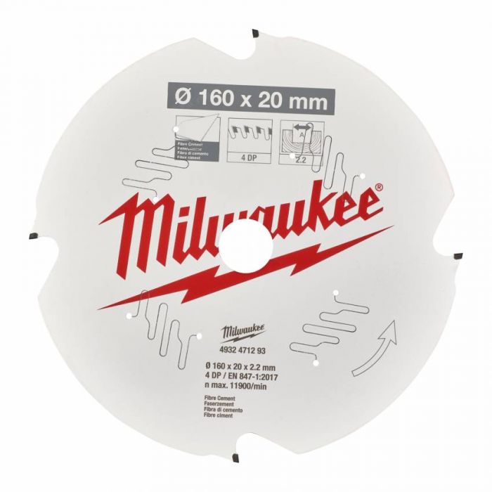 Диск пильний MILWAUKEE, Ø190/30/1,6мм