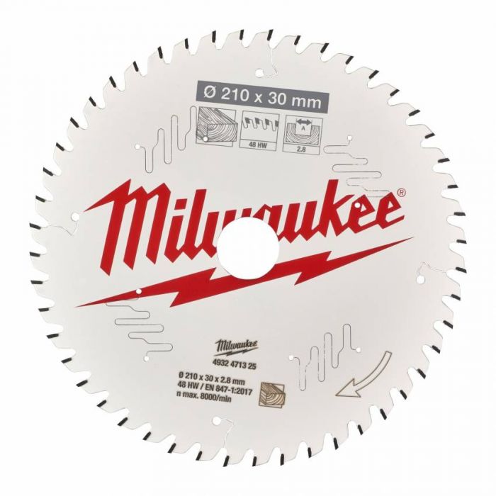 Диск пильний MILWAUKEE, Ø190/30/1,6мм