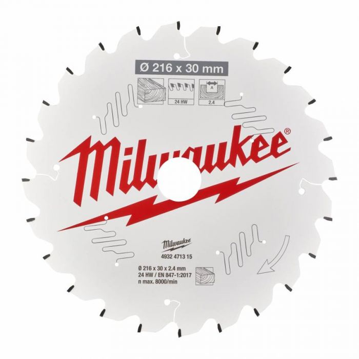 Диск пильний MILWAUKEE, Ø250/30мм, 40 зуб.