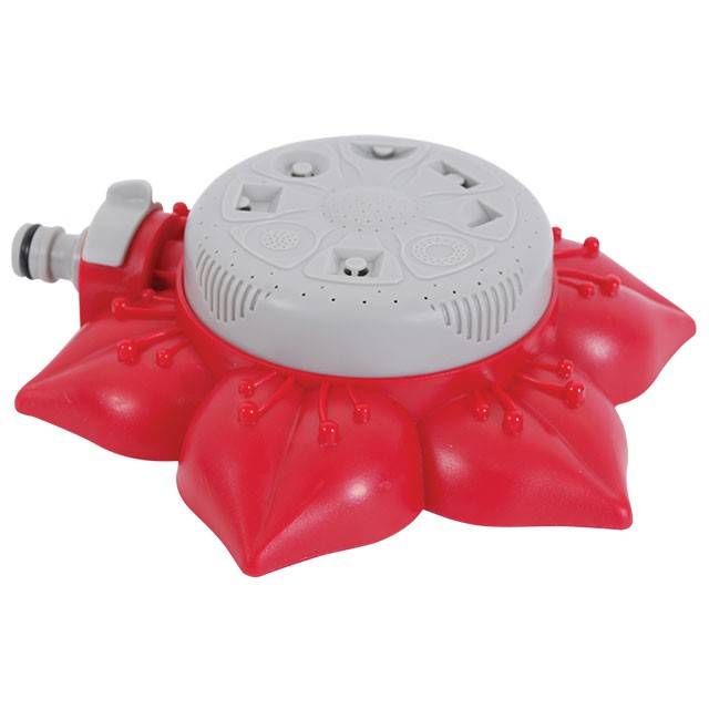 Дощувач на базі "Квітка", 8 режимів, зона поливу до 5 м, матеріали: PP, ABS INTERTOOL GE-0072