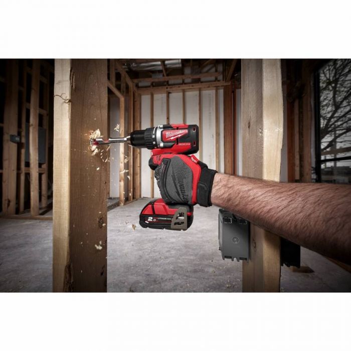 Дриль-шуруповерт акумуляторний MILWAUKEE, M18 CBLDD-0, 60Нм