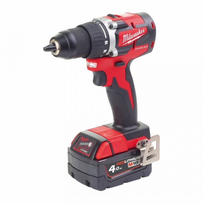 Дриль-шуруповерт акумуляторний MILWAUKEE, M18 CBLDD-0, 60Нм