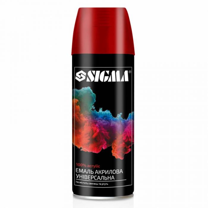 Емаль аерозольна акрилова 400мл RAL 3005 темно-вишневий глянець