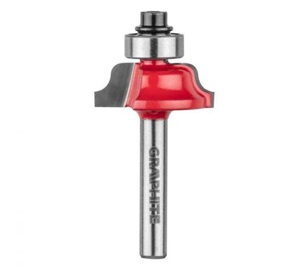 Фасонна фреза з підшипником, декоративна, HM, 25.7 x 9.7 мм, довжина 6 мм