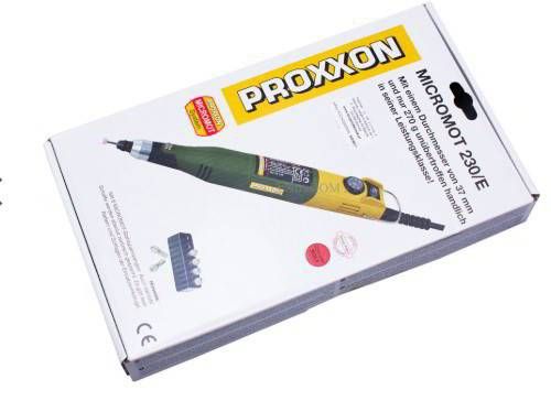 Фрезерувально-свердлувальна машинка Proxxon MICROMOT 230/E (28440)