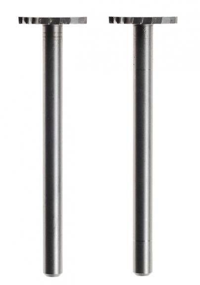 Фрези, вольфрам - ванадій, 2 шт., циліндричні, діаметр 10 мм