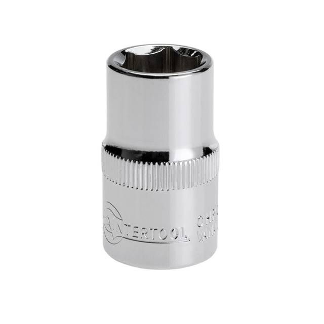 Головка шестигранна 1/2", 15×38 мм, Cr-V, STORM INTERTOOL ET-0015