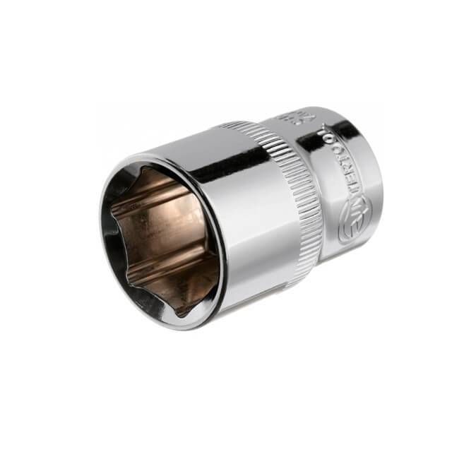 Головка шестигранна 1/2", 20×38 мм, Cr-V, STORM INTERTOOL ET-0020