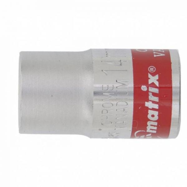 Головка торцева, 15 мм, 12-гранна, CrV, хромована MTX MASTER Головка торцева, 15 мм, 12-гранна, CrV, хромована MTX MASTER