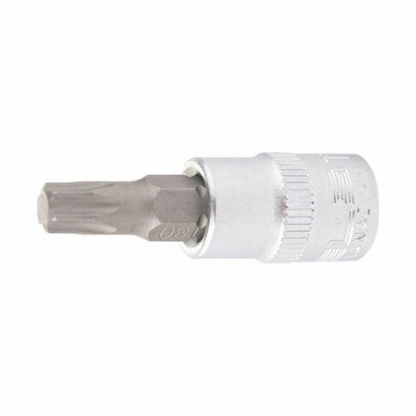 Головка з битою вставкою T25, квадрат 1/4, CrV Stels Головка з битою вставкою T25, квадрат 1/4, CrV Stels