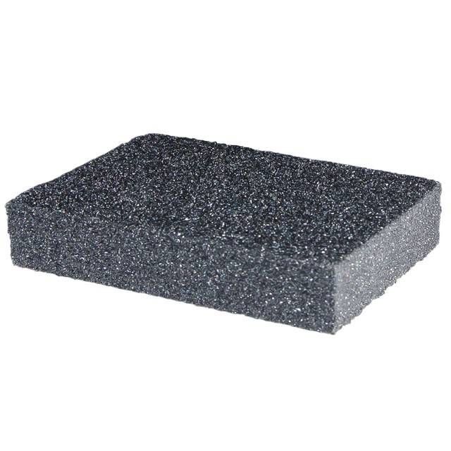 Губка для шліфування, 100×70×25 мм, оксид алюмінію, К80 INTERTOOL HT-0908