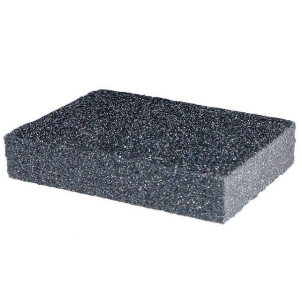 Губка для шліфування, 100×70×25 мм, оксид алюмінію, К80 INTERTOOL HT-0908