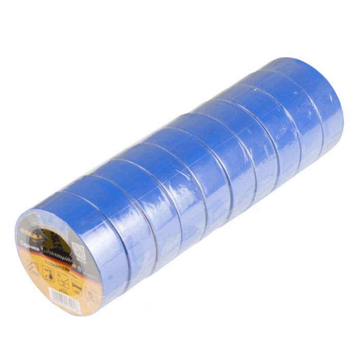 Ізолента ПВХ (синя) 0,13 мм×19 мм×10 м Sigma (8413401)