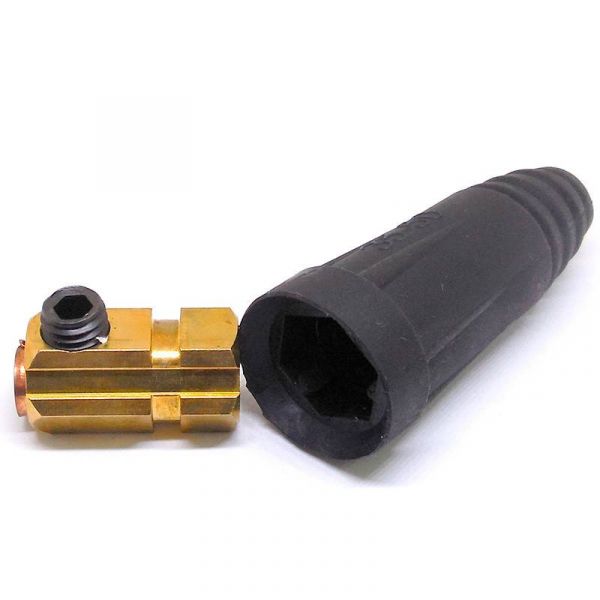 Кабельний роз'єм 35-50, штекер (Welding Dragon)