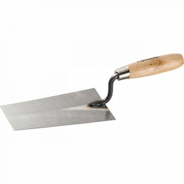 Кельма муляра сталева, 160 мм, дерев'яна ручка, SPARTA Кельма муляра сталева, 160 мм, дерев'яна ручка, SPARTA