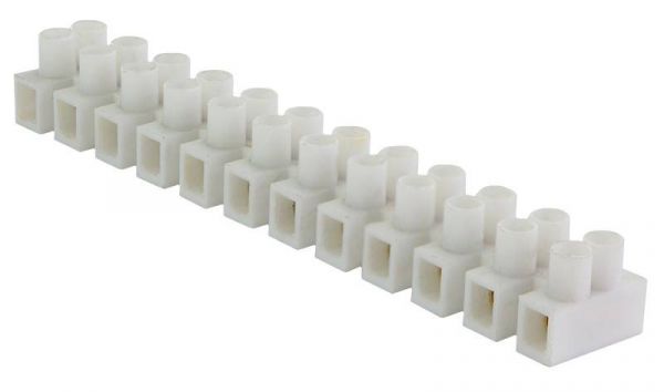 Клемні колодки RIGHT HAUSEN Тип H" STANDARD 16 мм / 30А біла HN-181081N