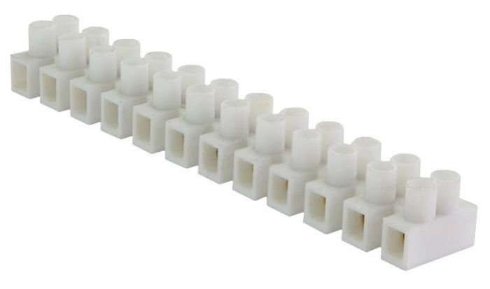 Клемні колодки RIGHT HAUSEN Тип H" STANDARD 16 мм / 30А біла HN-181081N