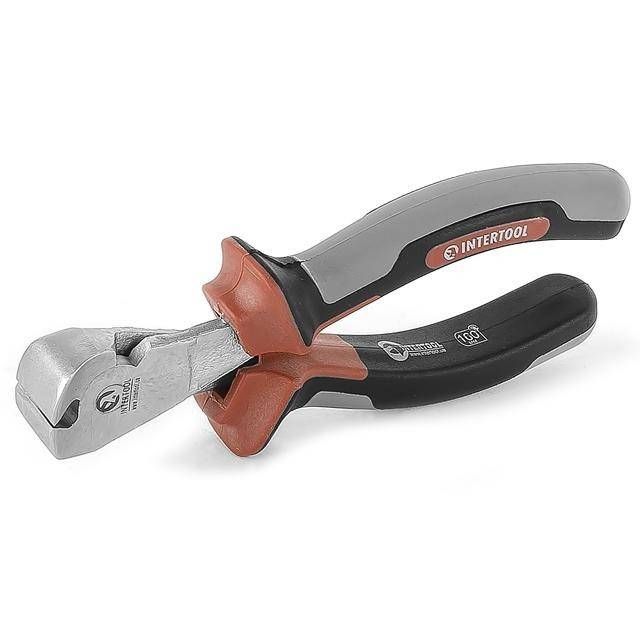 Кліщі торцеві 160 мм із ізольованими рукоятками INTERTOOL NT-0236