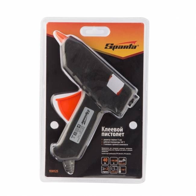 Клейовий пістолет 11 мм, 40W - 220V, SPARTA
