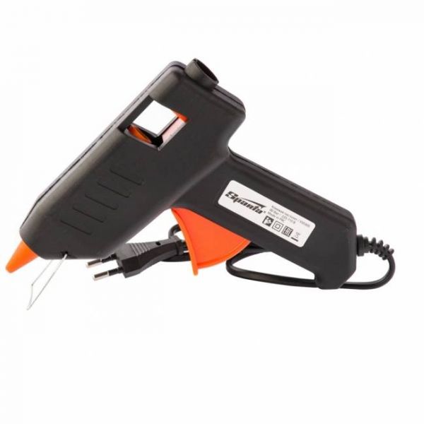 Клейовий пістолет 11 мм, 80W - 220V, SPARTA Клейовий пістолет 11 мм, 80W - 220V, SPARTA