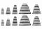 Клини для молотків VOREL 28 x 32, 25 x 21, 25 x 12, 18 x 10, 17 x 8; 10 шт